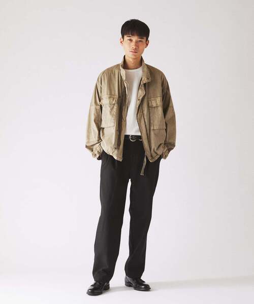 JOURNAL STANDARD relume(ジャーナルスタンダード レリューム)の「フェード加工 BDU リップストップ ジャケット(ミリタリージャケット・メンズ・オリーブ/ベージュ/ブラック系その他・SMALL/LARGE/MEDIUM)」の18枚目の写真