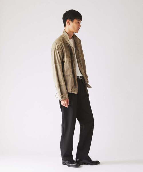 JOURNAL STANDARD relume(ジャーナルスタンダード レリューム)の「フェード加工 BDU リップストップ ジャケット(ミリタリージャケット・メンズ・オリーブ/ベージュ/ブラック系その他・SMALL/LARGE/MEDIUM)」の21枚目の写真