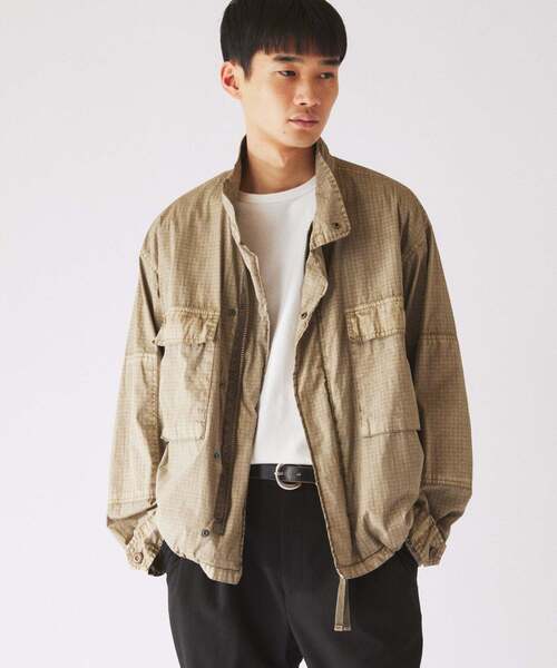 JOURNAL STANDARD relume(ジャーナルスタンダード レリューム)の「フェード加工 BDU リップストップ ジャケット(ミリタリージャケット・メンズ・オリーブ/ベージュ/ブラック系その他・SMALL/LARGE/MEDIUM)」の22枚目の写真