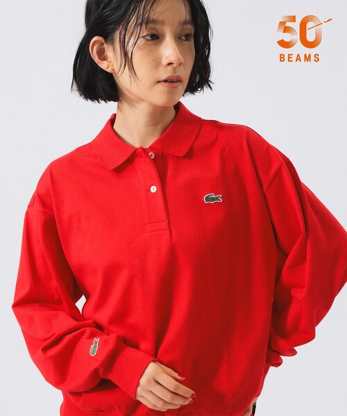 LACOSTE｜ラコステのスウェット（レッド/赤色系）通販 - ZOZOTOWN