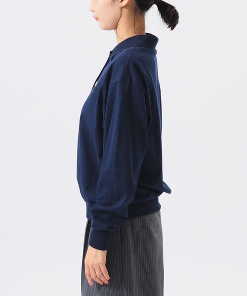 LACOSTE(ラコステ)の「【別注】LACOSTE / ポロシャツ(スウェット・レディース・グレー/ブラック/ネイビー・36/38)」の19枚目の写真