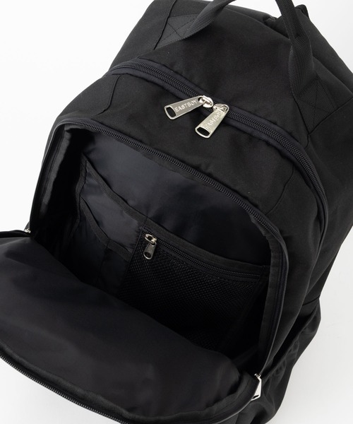 EASTBOY(イーストボーイ)の「【EASTBOY】カラビナ付リュック スクールバッグ 通学 鞄 バックパック(バックパック/リュック・レディース・ピンク/ブラック・FREE)」の19枚目の写真