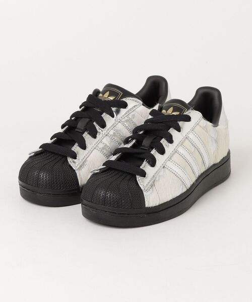 adidas(アディダス)の「スーパースター / SUPERSTAR II W / アディダスオリジナルス adidas Originals スニーカー(スニーカー・レディース・ベージュ・27.5cm/28.0cm/24.5cm/25.0cm/25.5cm/26.0cm/26.5cm/27.0cm/22.0cm/22.5cm/23.0cm/24.0cm/23.5cm)」の9枚目の写真