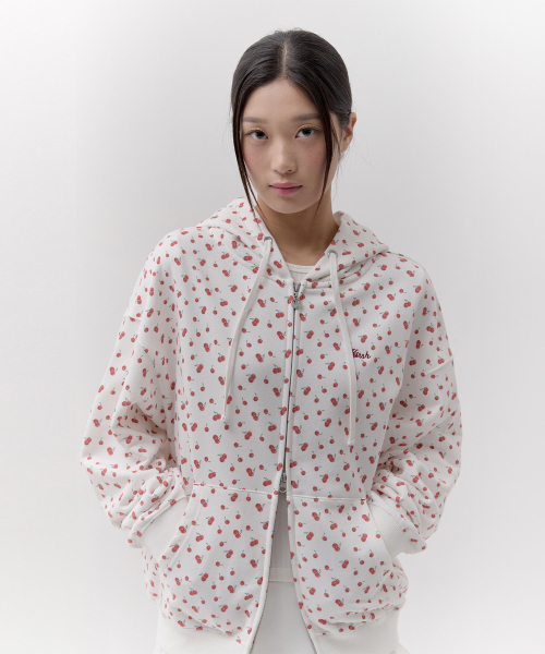 Challey график флис фит круглый фит форд джип апп [White]