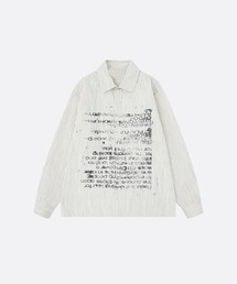 Graffiti Letter Stripe Shirt
