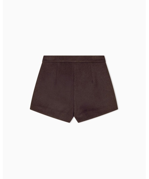 ARMANI EXCHANGE（アルマーニエクスチェンジ）の「【A|X アルマーニ エクスチェンジ】CO ポリウールミックス ハイウエストショートパンツ（その他パンツ・レディース・ダークブラウン・6/4/2）」の7枚目の写真