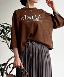 裏毛刺繍ロゴプルオーバー
