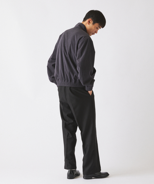 JOURNAL STANDARD relume（ジャーナルスタンダード　レリューム）の「テック ”SOLOTEX(R)” コーデュロイ ウォッシャブル ハリントンジャケット（その他アウター・メンズ・チャコールグレー/ブラック/ブラウン・MEDIUM/LARGE）」の14枚目の写真