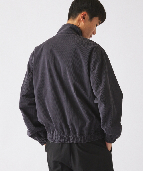 JOURNAL STANDARD relume（ジャーナルスタンダード　レリューム）の「テック ”SOLOTEX(R)” コーデュロイ ウォッシャブル ハリントンジャケット（その他アウター・メンズ・チャコールグレー/ブラック/ブラウン・MEDIUM/LARGE）」の16枚目の写真