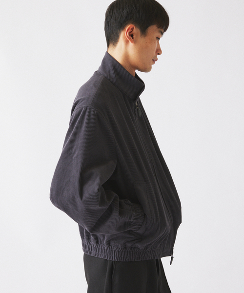 JOURNAL STANDARD relume（ジャーナルスタンダード　レリューム）の「テック ”SOLOTEX(R)” コーデュロイ ウォッシャブル ハリントンジャケット（その他アウター・メンズ・チャコールグレー/ブラック/ブラウン・MEDIUM/LARGE）」の17枚目の写真