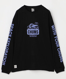 限定展開 CHUMS/チャムス スペース ブービー ブラッシュド L/S Tシャツ / Space Booby Brushed L/S T-Shirt / CH01-2864