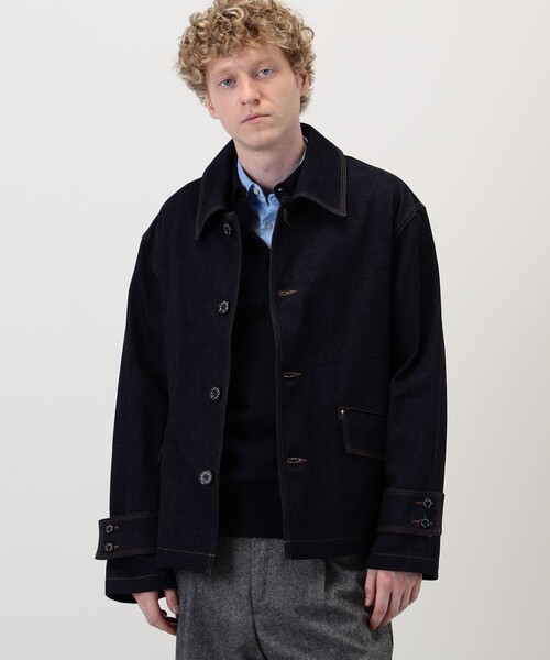 Mackintosh(マッキントッシュ)の「MACKINTOSH HUMBIE SL SHORT デニムジャケット(ブルゾン・メンズ・ネイビー・40/38/36)」の8枚目の写真