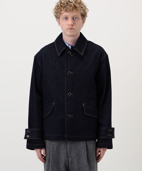 Mackintosh(マッキントッシュ)の「MACKINTOSH HUMBIE SL SHORT デニムジャケット(ブルゾン・メンズ・ネイビー・40/38/36)」の7枚目の写真