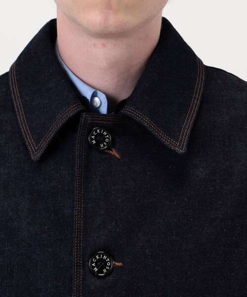 Mackintosh(マッキントッシュ)の「MACKINTOSH HUMBIE SL SHORT デニムジャケット(ブルゾン・メンズ・ネイビー・40/38/36)」の2枚目の写真