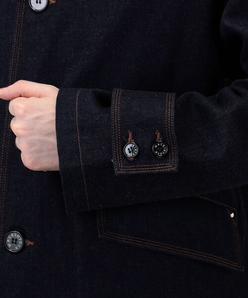Mackintosh(マッキントッシュ)の「MACKINTOSH HUMBIE SL SHORT デニムジャケット(ブルゾン・メンズ・ネイビー・40/38/36)」の11枚目の写真