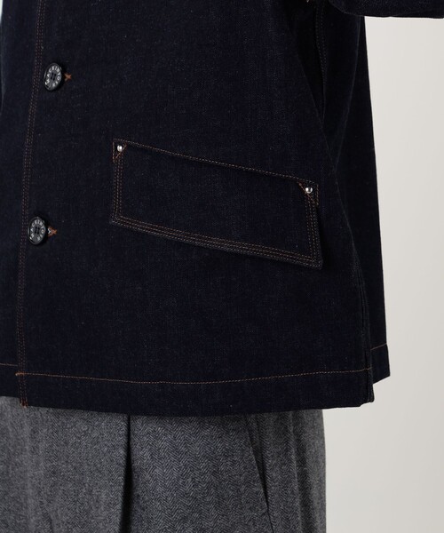 Mackintosh(マッキントッシュ)の「MACKINTOSH HUMBIE SL SHORT デニムジャケット(ブルゾン・メンズ・ネイビー・40/38/36)」の12枚目の写真