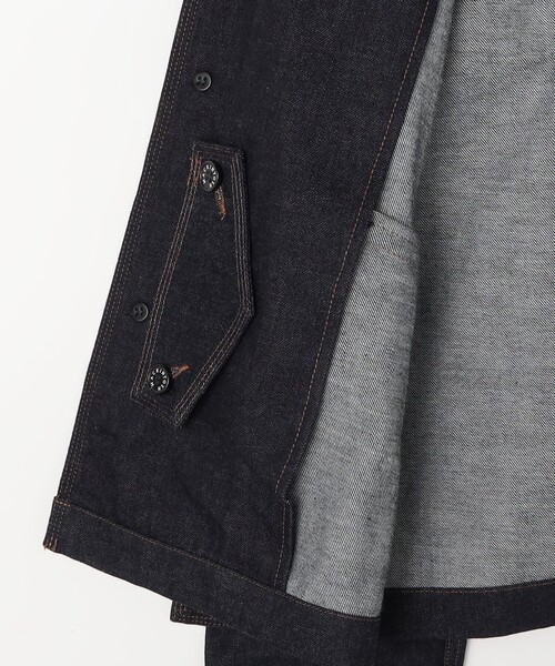 Mackintosh(マッキントッシュ)の「MACKINTOSH HUMBIE SL SHORT デニムジャケット(ブルゾン・メンズ・ネイビー・40/38/36)」の17枚目の写真