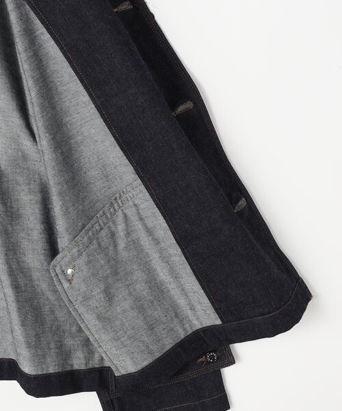 Mackintosh(マッキントッシュ)の「MACKINTOSH HUMBIE SL SHORT デニムジャケット(ブルゾン・メンズ・ネイビー・40/38/36)」の18枚目の写真