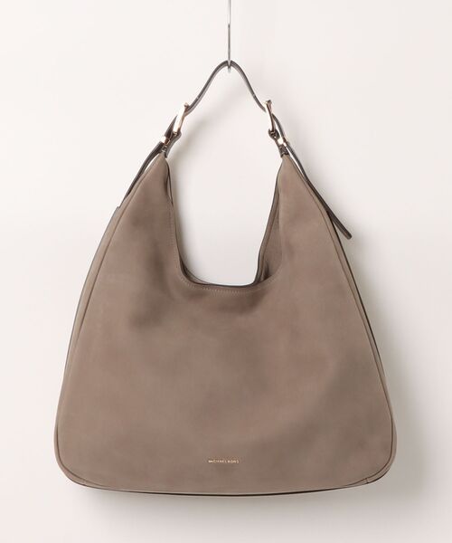 MICHAEL KORS(マイケルコース)の「NOLITA ヌバック ホーボー ショルダー ラージ(ショルダーバッグ・レディース・ベージュ系・FREE)」の1枚目の写真