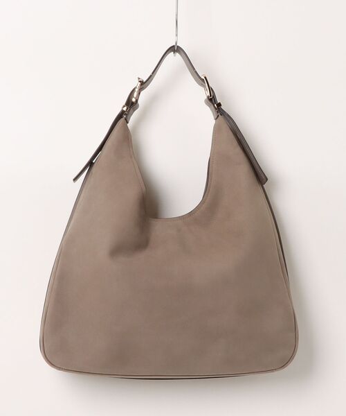 MICHAEL KORS(マイケルコース)の「NOLITA ヌバック ホーボー ショルダー ラージ(ショルダーバッグ・レディース・ベージュ系・FREE)」の2枚目の写真