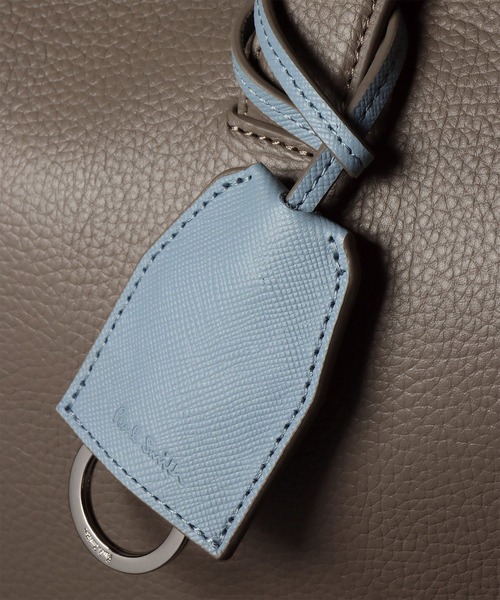 Paul Smith(ポールスミス)の「クリーンレザー トートバッグ【553461 N342T】(トートバッグ・メンズ・グレイッシュベージュ/ブラック・FREE)」の14枚目の写真