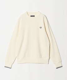 ＜FRED PERRY＞ロゴ クルーネック スウェット