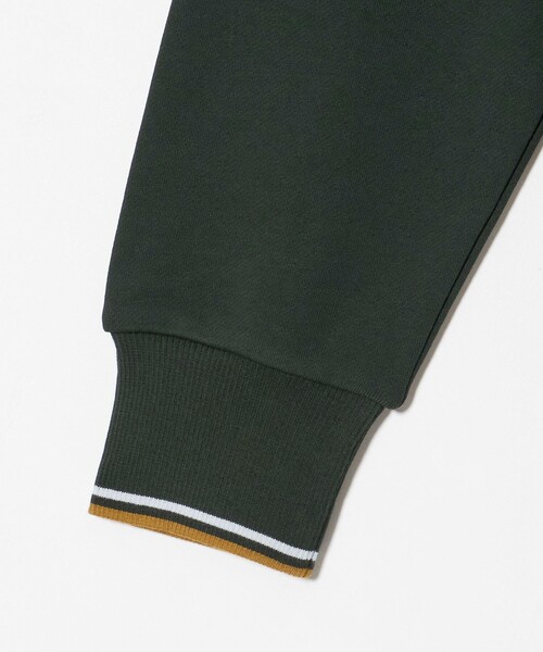 FRED PERRY(フレッドペリー)の「<FRED PERRY>ロゴ クルーネック スウェット(Tシャツ/カットソー・メンズ・ダークグリーン/オフホワイト・M/L)」の5枚目の写真