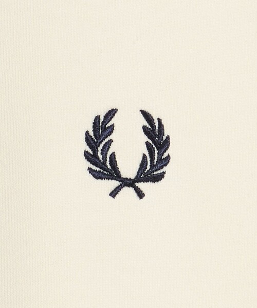 FRED PERRY(フレッドペリー)の「<FRED PERRY>ロゴ クルーネック スウェット(Tシャツ/カットソー・メンズ・ダークグリーン/オフホワイト・M/L)」の10枚目の写真