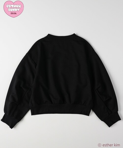 Right-on(ライトオン)の「【エスターバニー リトル】スウェット(Tシャツ/カットソー・キッズ・ホワイト/ブラック/ピンク・15 /13/14/16)」の9枚目の写真