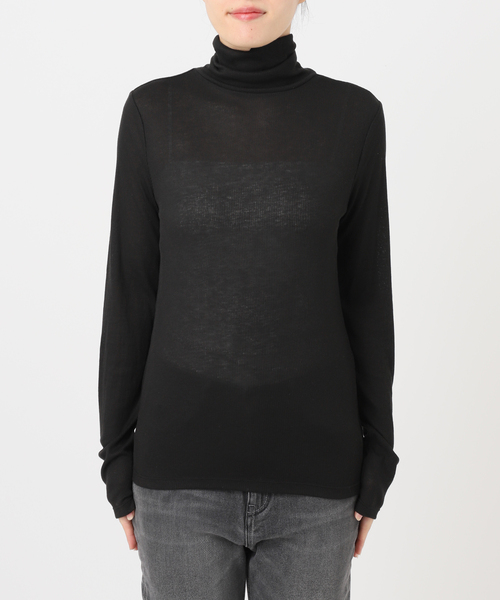 JOURNAL STANDARD relume（ジャーナルスタンダード　レリューム）の「シアーテレコタートル（Tシャツ/カットソー・レディース・ホワイト/ブラック/チャコールグレー・FREE）」の15枚目の写真