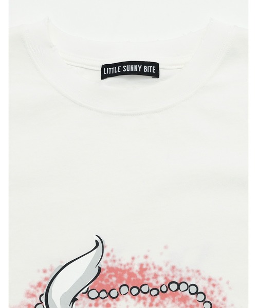 Little sunny bite(リトルサニーバイト)の「【8】【it】【little sunny bite Disney collection】little sunny bite ★ Disney marie long tee(Tシャツ/カットソー・レディース・ピンク/ホワイト/ブラック・MEDIUM/SMALL)」の7枚目の写真