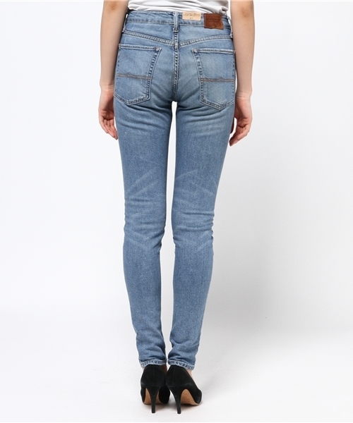 Denim & Supply Ralph Lauren（デニムアンドサプライラルフローレン）の「ハイライズ スキニー ジーンズ（デニムパンツ・レディース・ブルー・24/28/25/27/26）」の11枚目の写真