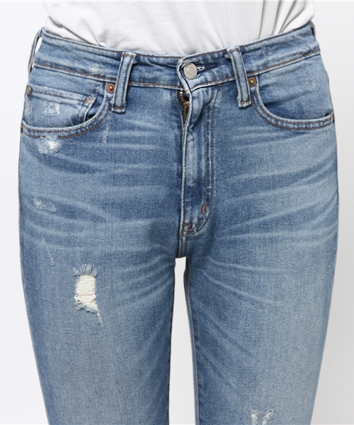 Denim & Supply Ralph Lauren（デニムアンドサプライラルフローレン）の「ハイライズ スキニー ジーンズ（デニムパンツ・レディース・ブルー・24/28/25/27/26）」の12枚目の写真