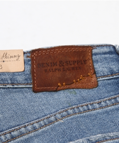 Denim & Supply Ralph Lauren（デニムアンドサプライラルフローレン）の「ハイライズ スキニー ジーンズ（デニムパンツ・レディース・ブルー・24/28/25/27/26）」の7枚目の写真