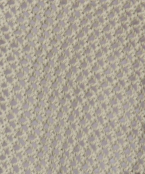 Another Edition（アナザーエディション）の「メッシュニットプルオーバー/AEBC C MESH KNIT PO◆（ニット/セーター・レディース・オリーブ/ホワイト・FREE）」の8枚目の写真