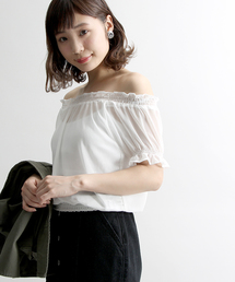 WEGO | WEGO/ギャザーオフショルダーブラウス(シャツ/ブラウス)