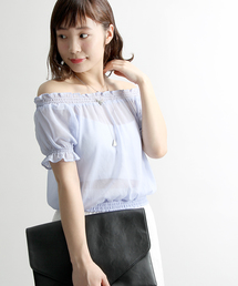 WEGO | WEGO/ギャザーオフショルダーブラウス(シャツ/ブラウス)