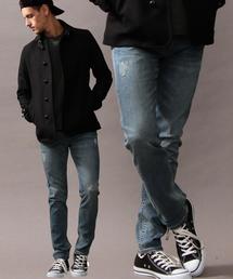 BEAUTY&YOUTH UNITED ARROWS | 【WEB限定】by ∴ ダメージデニム スキニー パンツ(デニムパンツ)