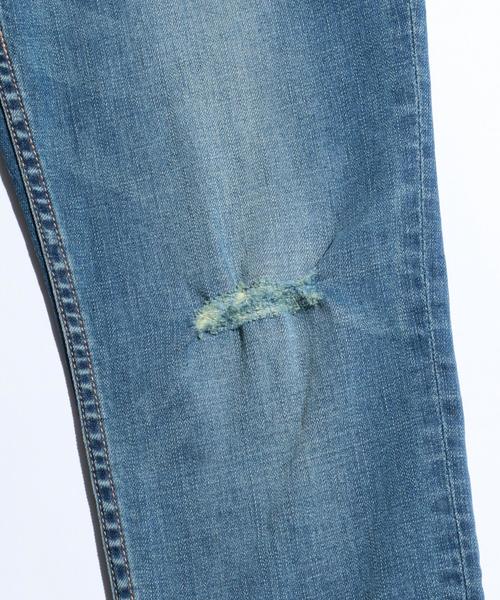 BEAUTY&YOUTH UNITED ARROWS（ビューティーアンドユースユナイテッドアローズ）の「【WEB限定】by ∴ ダメージデニム スキニー パンツ◆（デニムパンツ・メンズ・コバルトブルー/ネイビー・LARGE/MEDIUM/SMALL）」の11枚目の写真