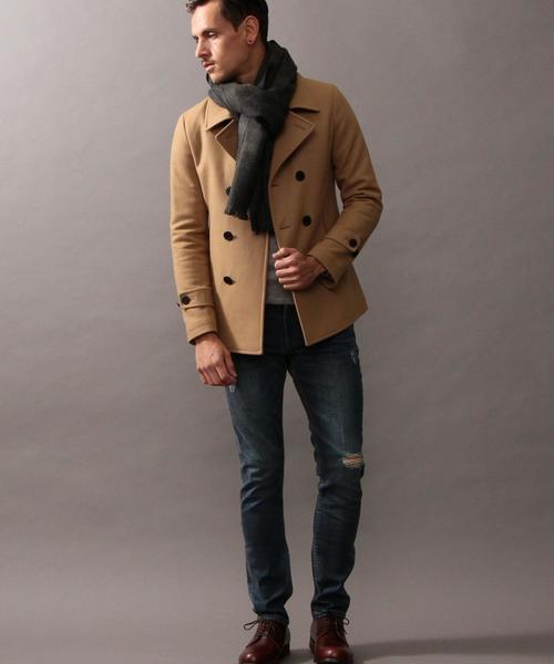 BEAUTY&YOUTH UNITED ARROWS（ビューティーアンドユースユナイテッドアローズ）の「【WEB限定】by ∴ ダメージデニム スキニー パンツ◆（デニムパンツ・メンズ・コバルトブルー/ネイビー・LARGE/MEDIUM/SMALL）」の7枚目の写真