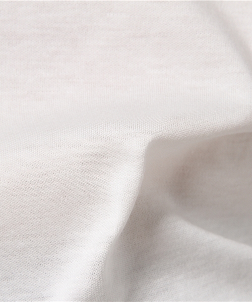 ESTNATION（エストネーション）の「ESTNATION Vネックカットソー（Tシャツ/カットソー・レディース・オフホワイト/グレー/ブラック・38）」の5枚目の写真