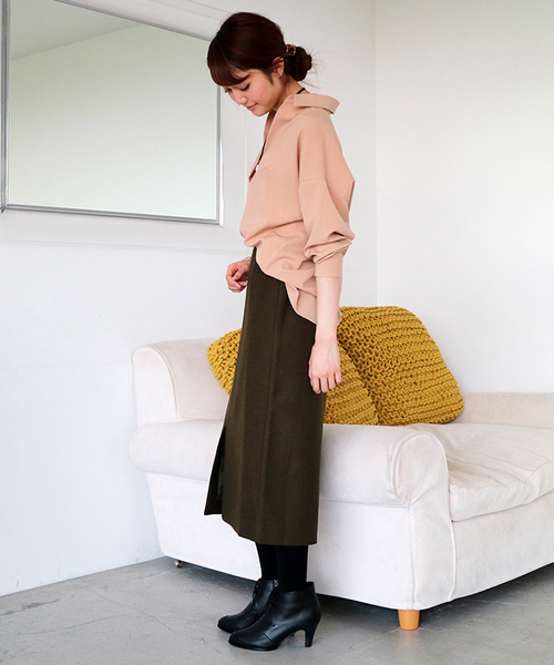 N.（N. Natural Beauty Basic）（エヌエヌナチュラルビューティーベーシック）の「リラックスシャツ（シャツ/ブラウス・レディース・ブラック/ホワイト/ベージュ・MEDIUM）」の13枚目の写真