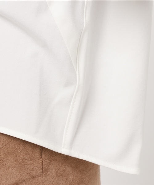 N.（N. Natural Beauty Basic）（エヌエヌナチュラルビューティーベーシック）の「リラックスシャツ（シャツ/ブラウス・レディース・ブラック/ホワイト/ベージュ・MEDIUM）」の9枚目の写真