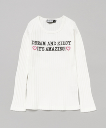 ZIDDY | ZIDDY/リブ長袖Tシャツ(Tシャツ/カットソー)