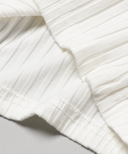 ZIDDY(ジディ)の「ZIDDY/リブ長袖Tシャツ(Tシャツ/カットソー・キッズ・オフホワイト/グリーン・140/160/150/130)」の6枚目の写真