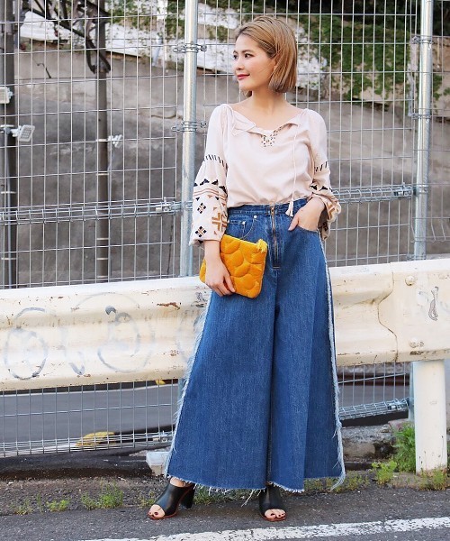 TODAYFUL（トゥデイフル）の「BLAKE's Denim（デニムパンツ・レディース・ブルー・26inch/24inch/25inch/23inch）」の10枚目の写真