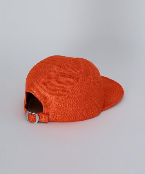 LAROSE PARIS（ラロースパリ）の「＜LAROSE＞5PANEL CAP/ｷｬｯﾌﾟ.（キャップ・メンズ・オレンジ/ターコイズブルー・FREE）」の4枚目の写真