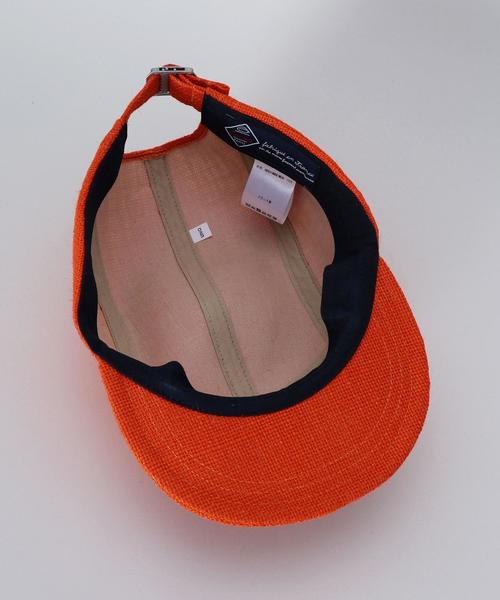 LAROSE PARIS（ラロースパリ）の「＜LAROSE＞5PANEL CAP/ｷｬｯﾌﾟ.（キャップ・メンズ・オレンジ/ターコイズブルー・FREE）」の7枚目の写真
