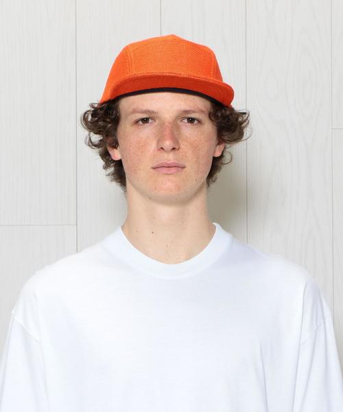 LAROSE PARIS（ラロースパリ）の「＜LAROSE＞5PANEL CAP/ｷｬｯﾌﾟ.（キャップ・メンズ・オレンジ/ターコイズブルー・FREE）」の8枚目の写真