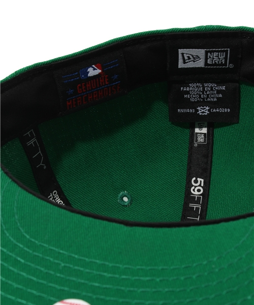 NEW ERA（ニューエラ）の「59FIFTY（キャップ・メンズ・グリーン・SMALL/MEDIUM/LARGE）」の7枚目の写真